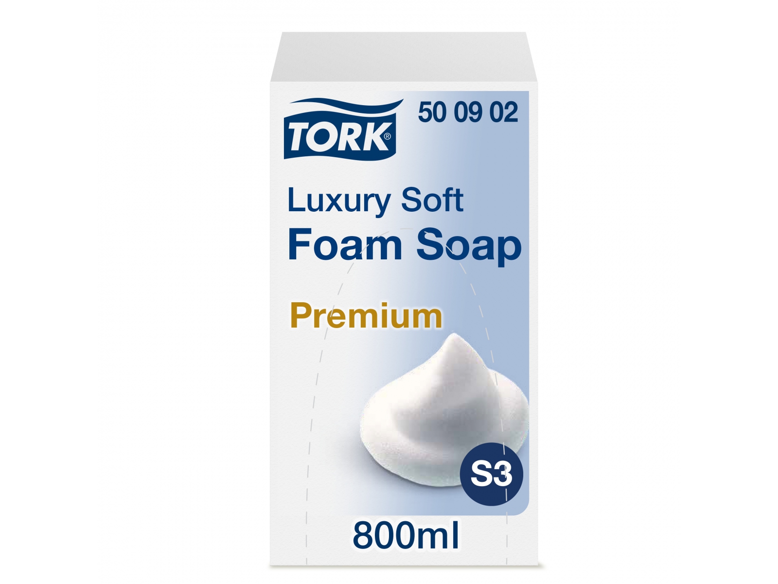 Pianka S3 TORK 500902 LUXURY 800ml S3